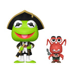 Imagen del producto Muppets: La isla del tesoro - Set de figuras Funko Pop de Kermit y Polly