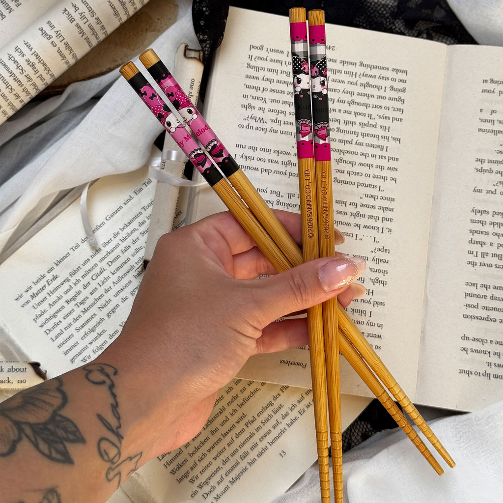 Product image Hello Kitty - Kuromi and My Melody Chopsticks
