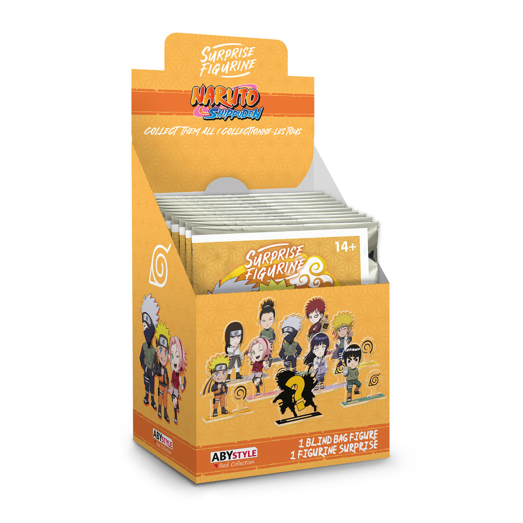 Imagen del producto Naruto Shippuden - Expositor de mini figuras acrílicas Mystery