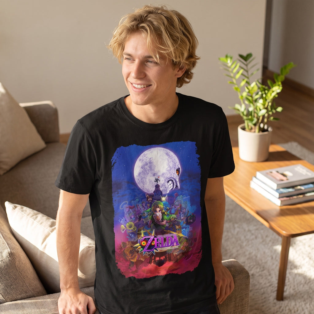 Imagen del producto Zelda - Camiseta Link Poster negra