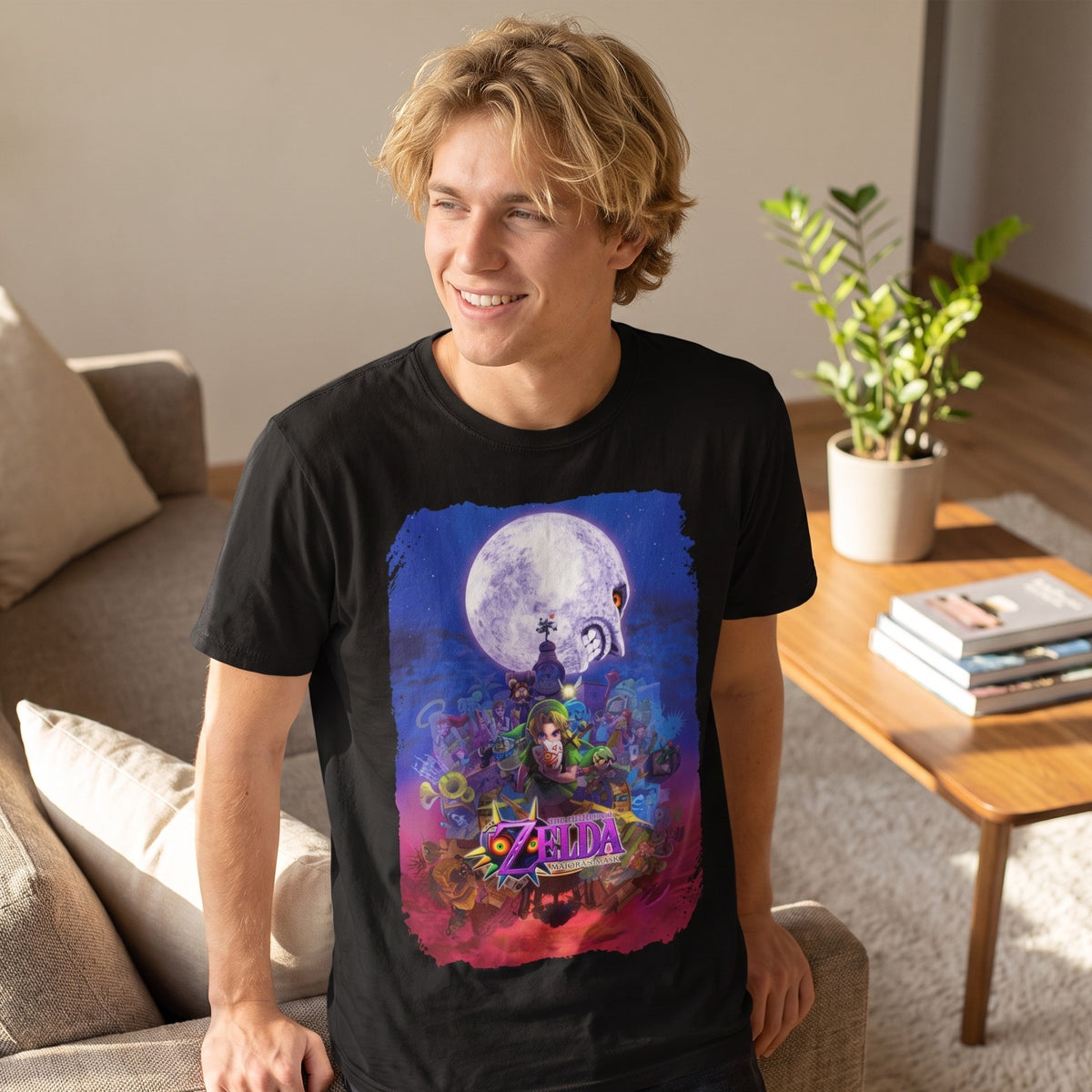 Imagen del producto Zelda - Camiseta Link Poster negra