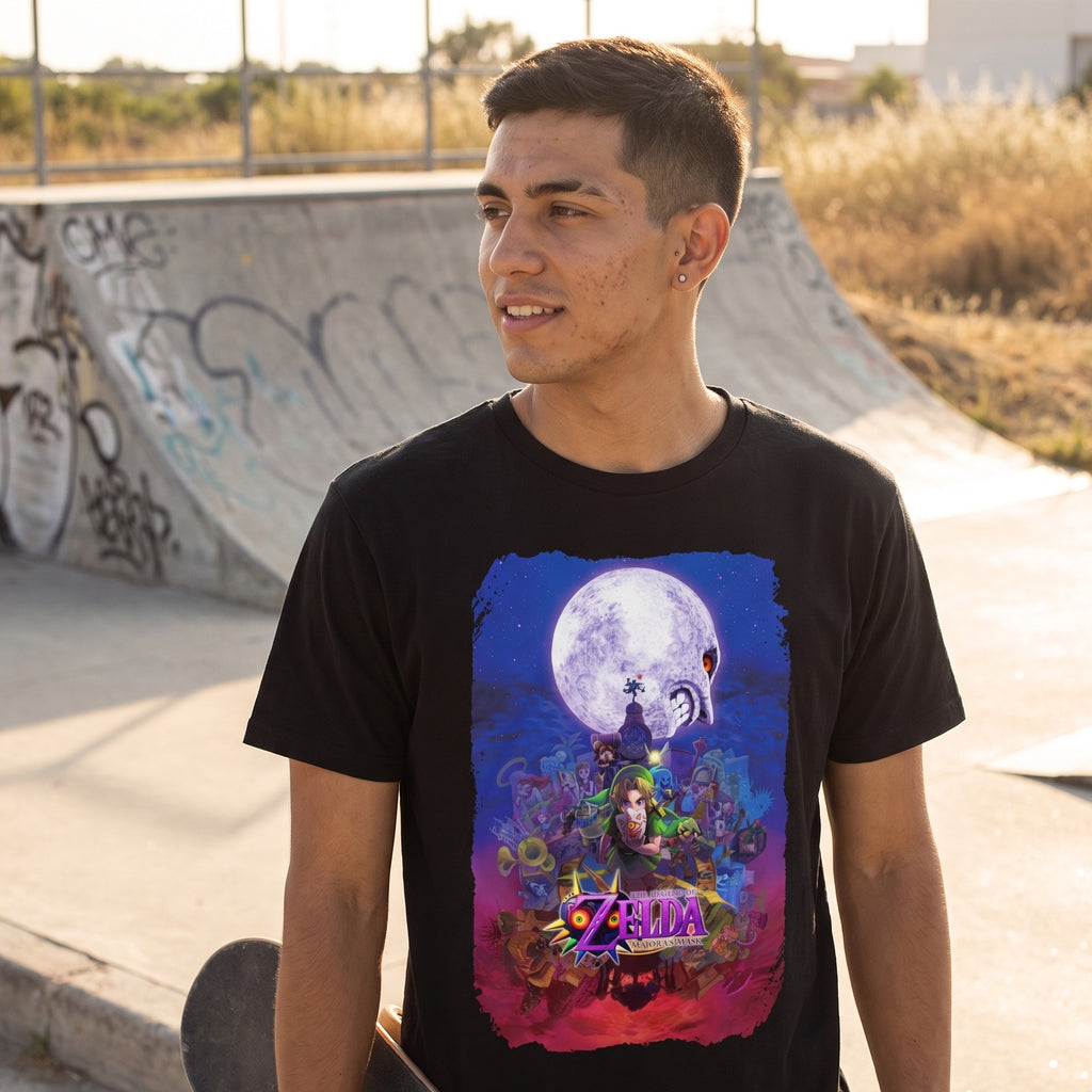 Imagen del producto Zelda - Camiseta Link Poster negra