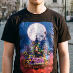 Imagen del producto Zelda - Camiseta Link Poster negra