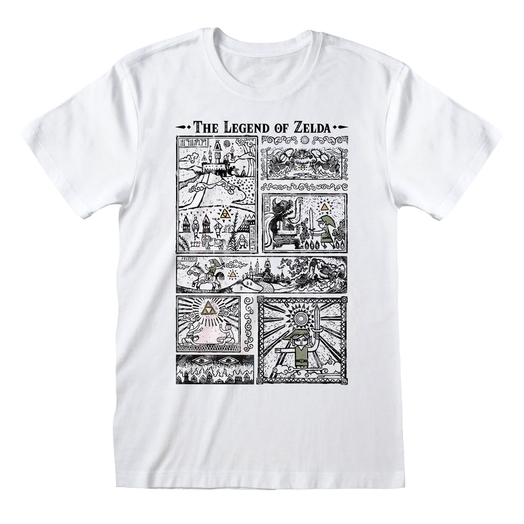 Imagen del producto Zelda - Camiseta Link The Wind Waker Intro