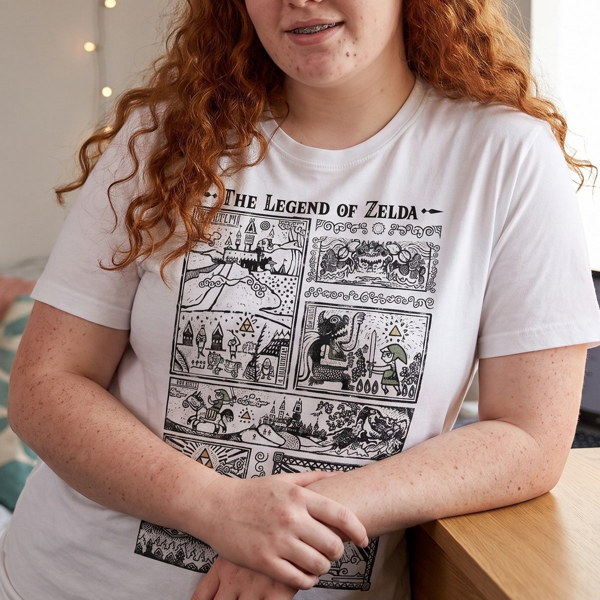 Imagen del producto Zelda - Camiseta Link The Wind Waker Intro