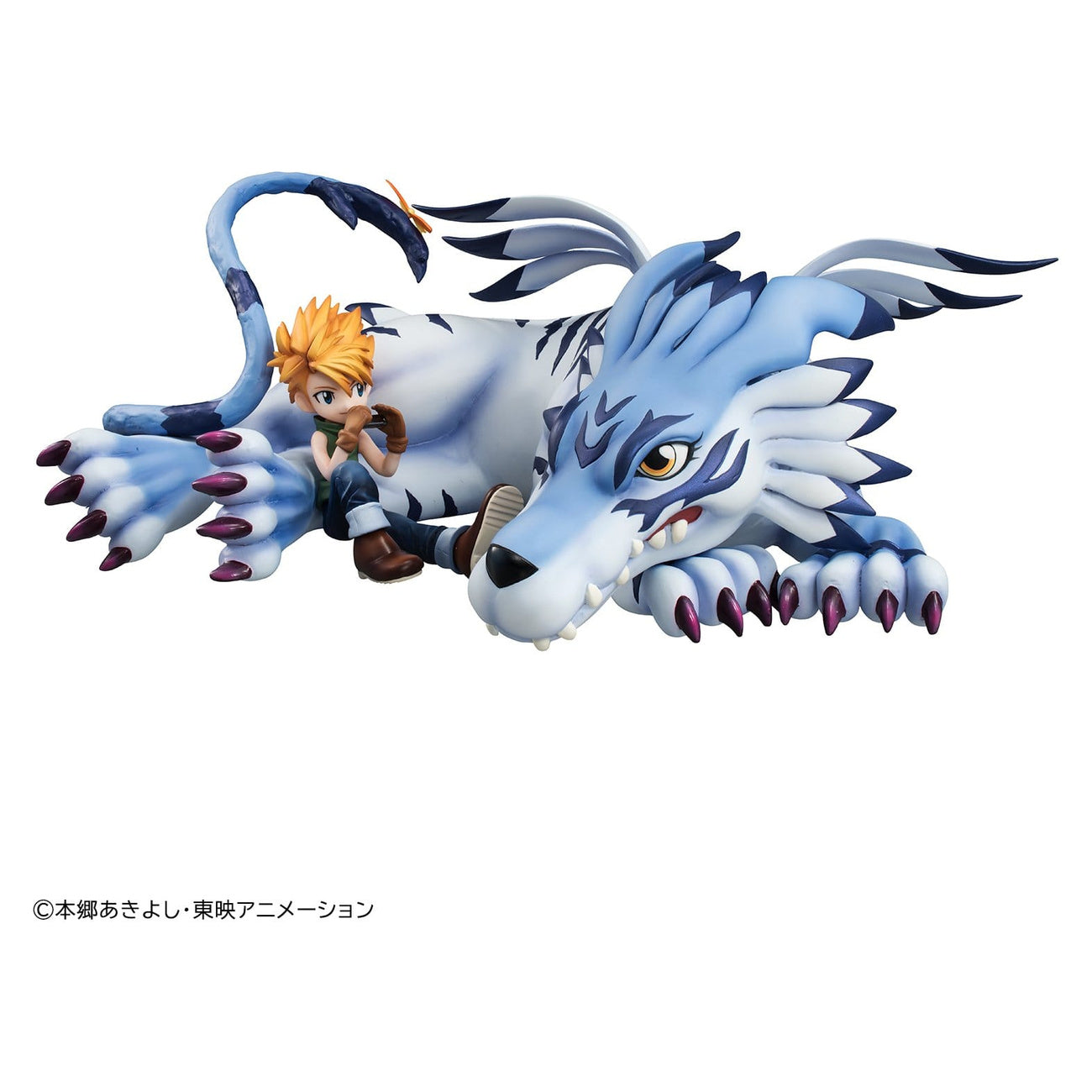 Imagen del producto Digimon Adventure - Set de figuras de Garurumon y Yamato Ishida
