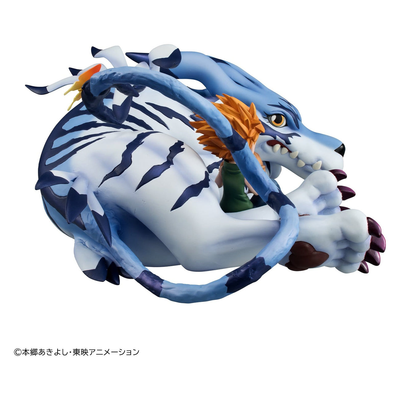 Imagen del producto Digimon Adventure - Set de figuras de Garurumon y Yamato Ishida