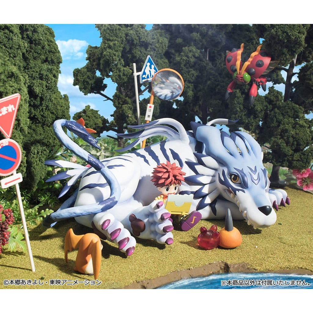 Imagen del producto Digimon Adventure - Set de figuras de Garurumon y Yamato Ishida
