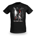 Imagen del producto Camiseta negra de Pyramid Head para fans de Silent Hill