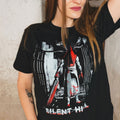Imagen del producto Camiseta negra de Pyramid Head para fans de Silent Hill