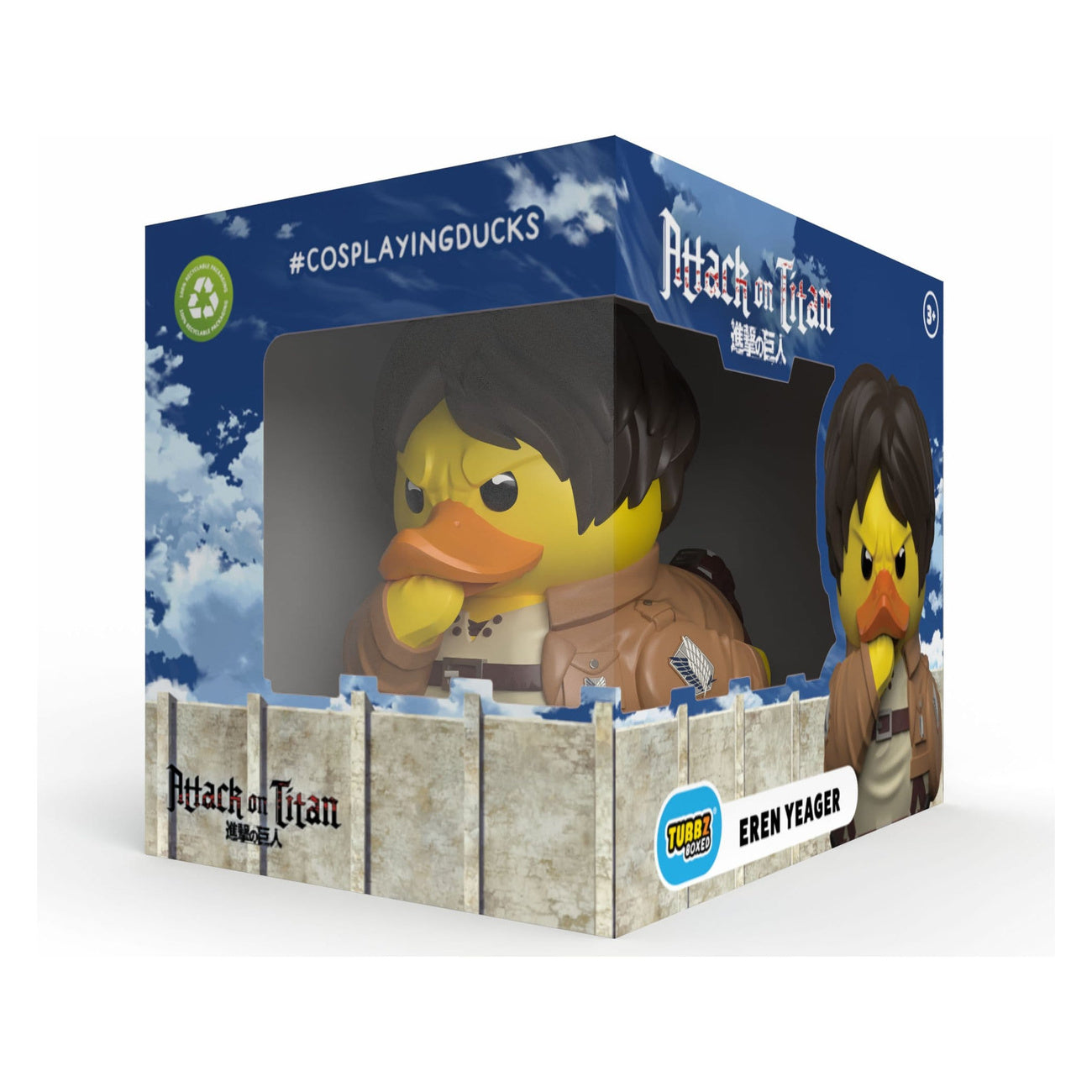 Imagen del producto Attack on Titan - Pato decorativo TUBBZ de Eren Yeager