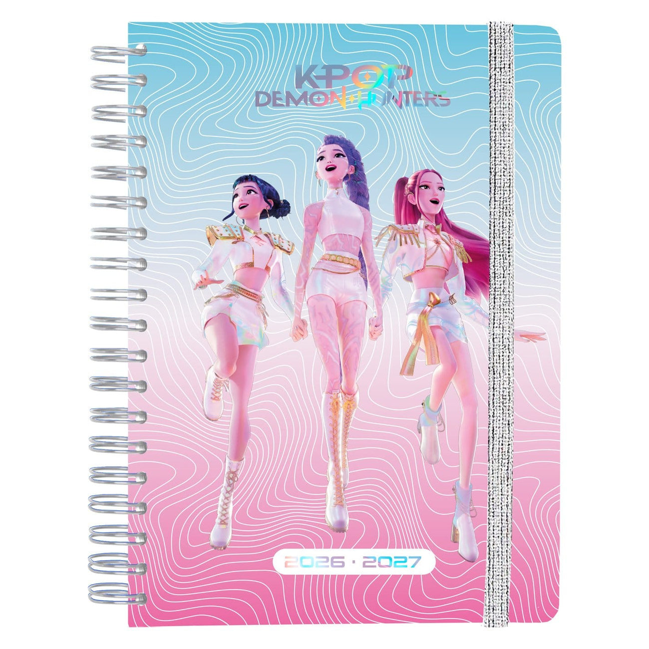 Imagen del producto KPop Demon Hunters Agenda semanal 2026/2027 A5