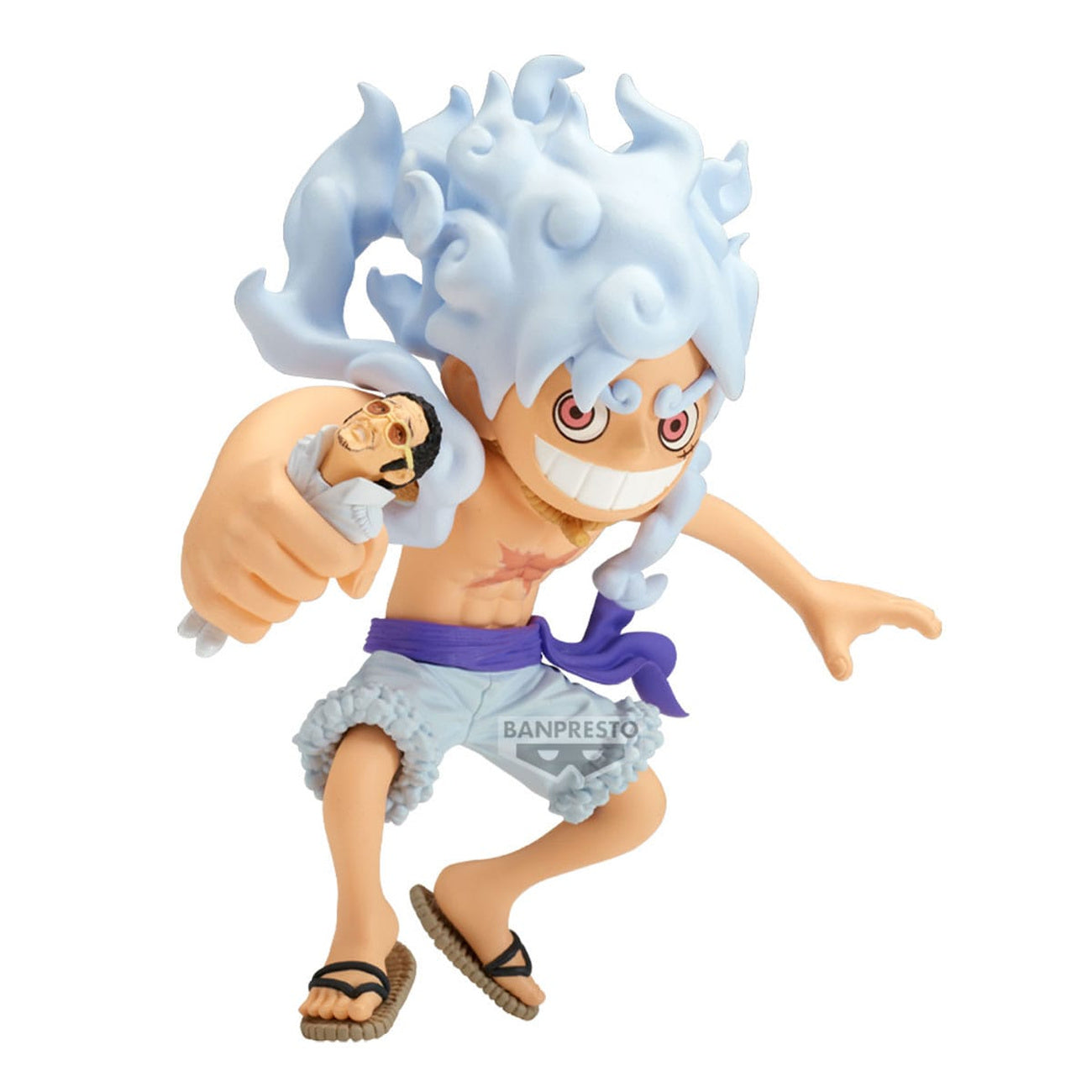 Imagen del producto One Piece Mega WCF estatua de PVC Monkey D. Luffy vs Borsalino