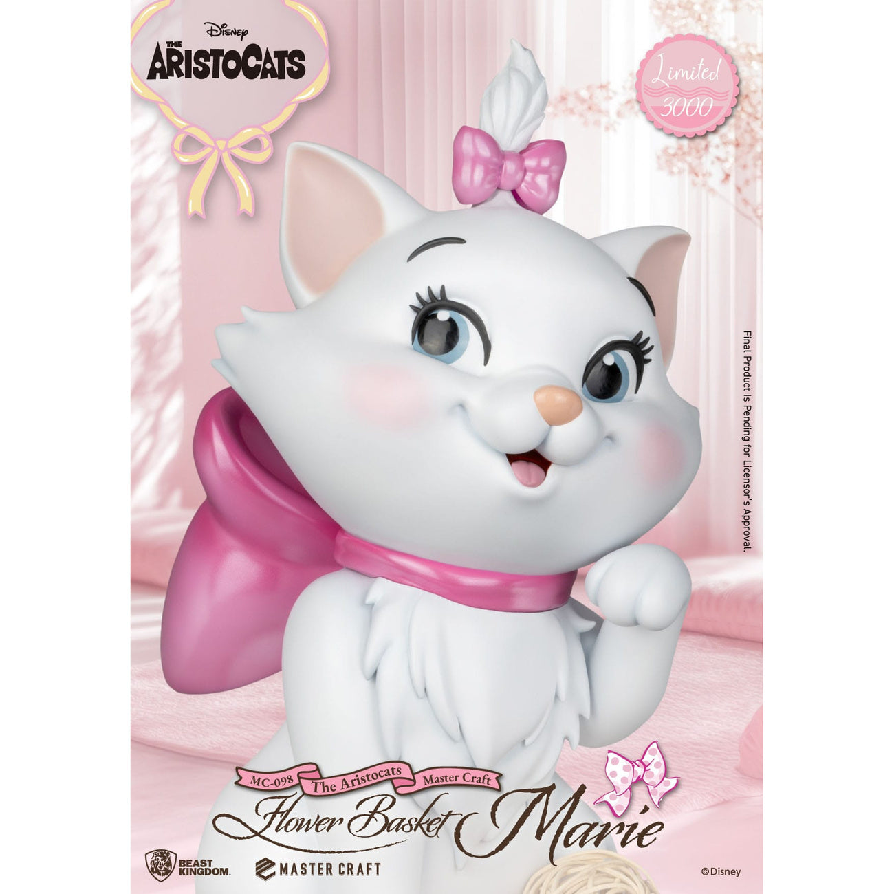 Imagen del producto Los Aristogatos Estatua Master Craft Cesta de flores Marie 32 cm