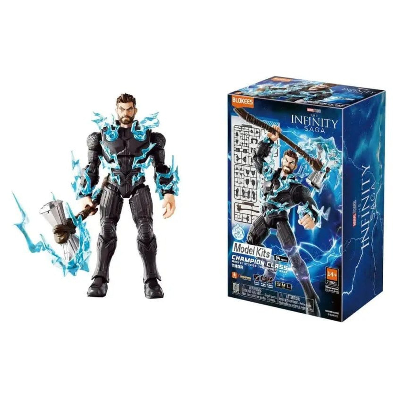 Imagen del producto Set de construcción Marvel Blokees Thor