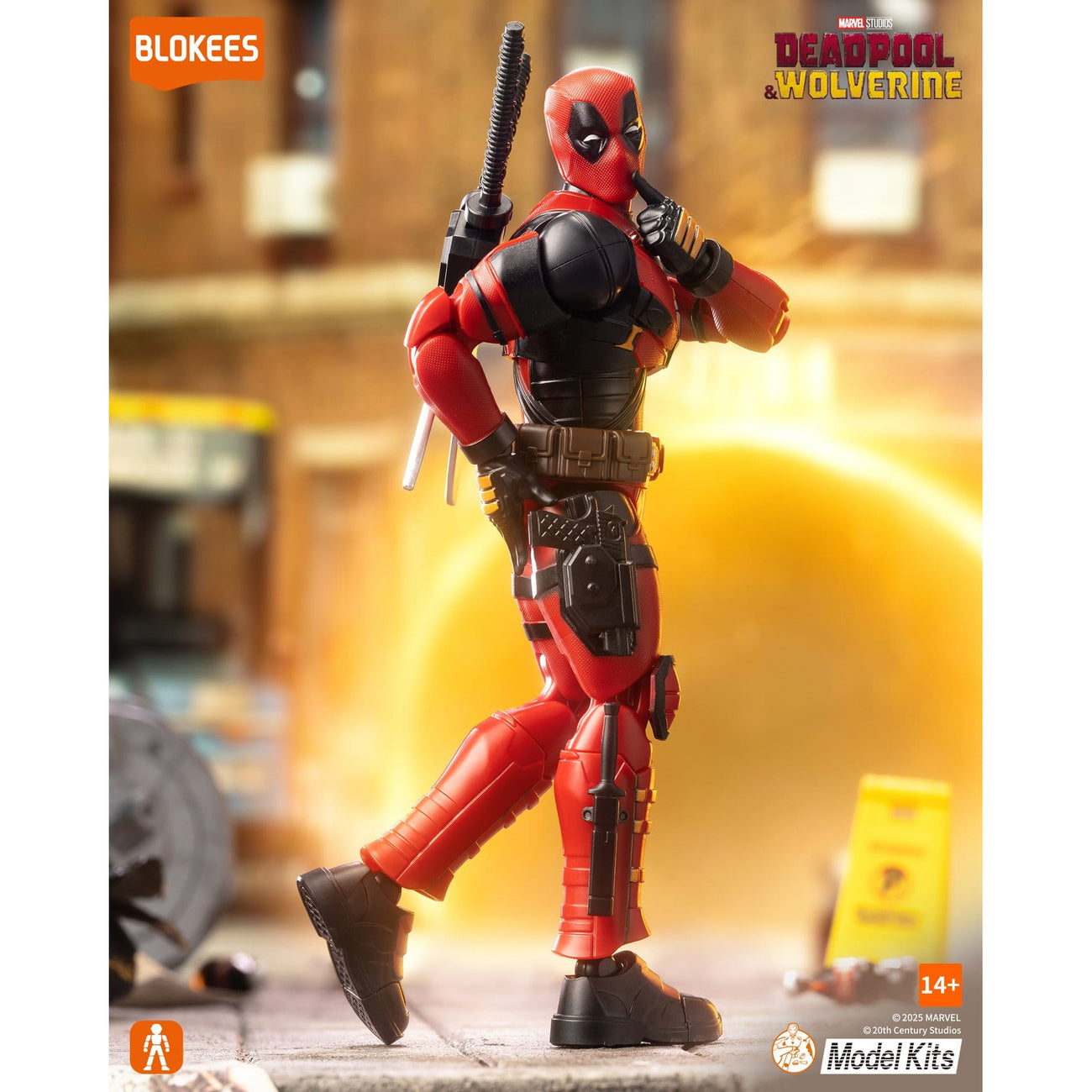 Imagen del producto Set de construcción Marvel Blokees Deadpool