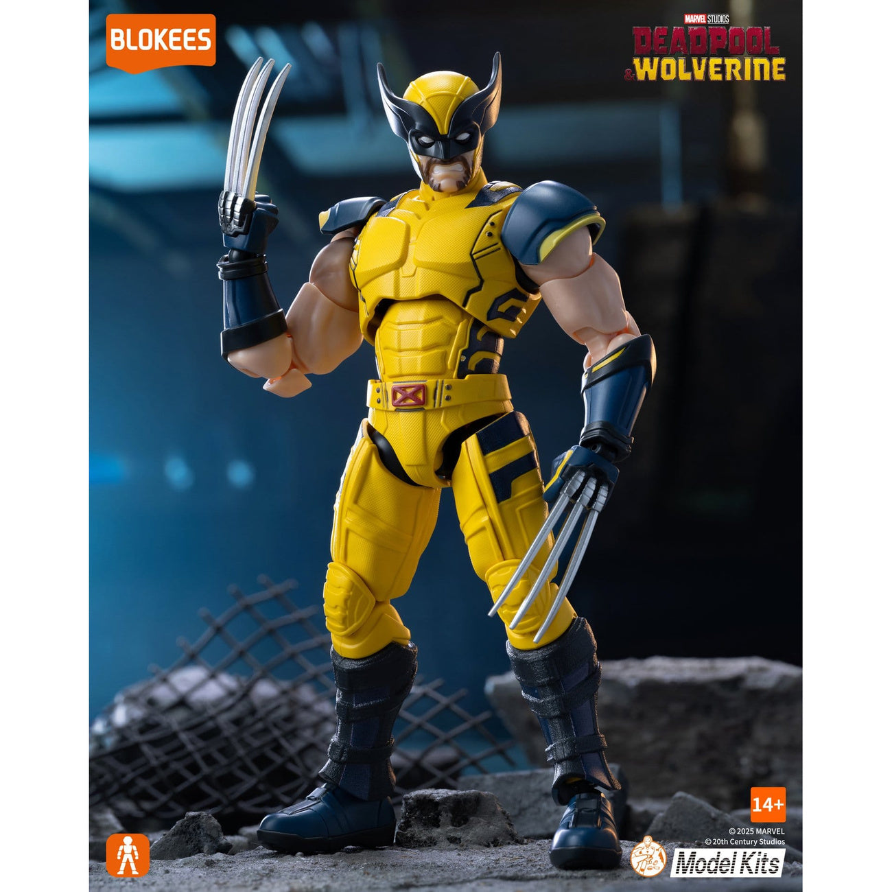Imagen del producto Set de construcción de Wolverine Marvel Blokees