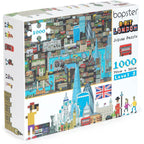 Imagen del producto Puzzle de píxeles de 8 bits Londres nivel 3 – 1000 piezas