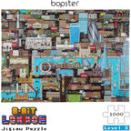 Imagen del producto Puzzle de píxeles de 8 bits Londres nivel 3 – 1000 piezas