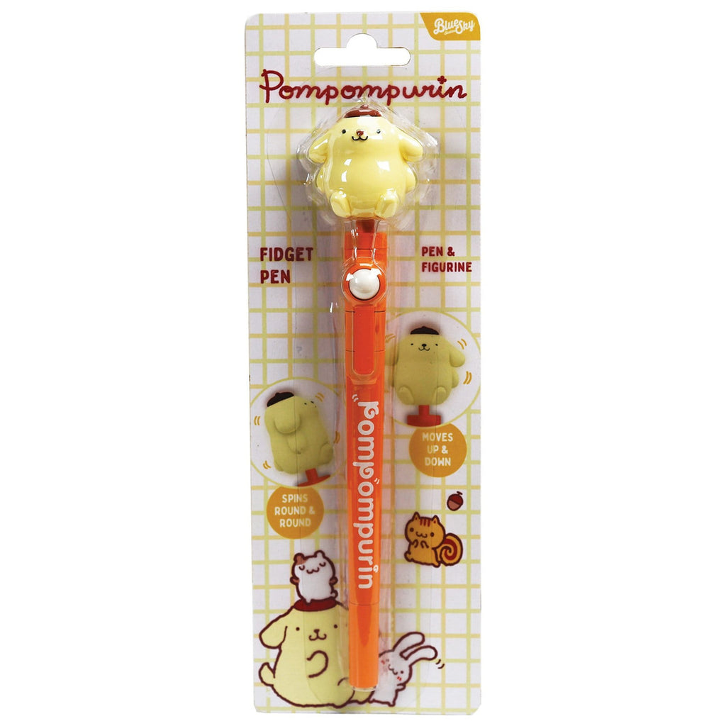 Imagen del producto Bolígrafo fidget naranja de Sanrio Pompompurin