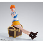 Imagen del producto One Piece figura de acción S.H. Figuarts Nami Romance Dawn 14 cm