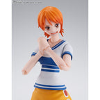 Imagen del producto One Piece figura de acción S.H. Figuarts Nami Romance Dawn 14 cm