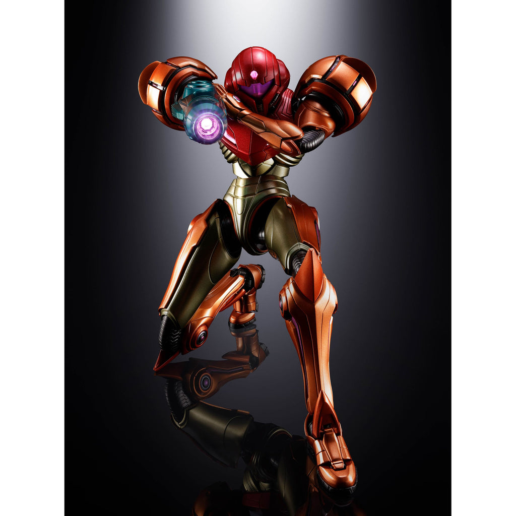 Imagen del producto Metroid Prime 4: Beyond figura de acción Chogokin de metal fundido Samus