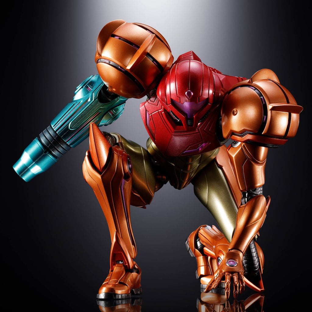 Imagen del producto Metroid Prime 4: Beyond figura de acción Chogokin de metal fundido Samus