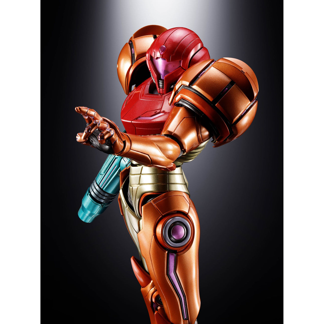 Imagen del producto Metroid Prime 4: Beyond figura de acción Chogokin de metal fundido Samus