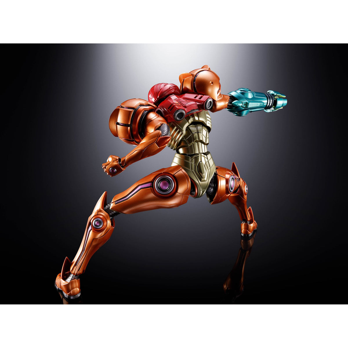 Imagen del producto Metroid Prime 4: Beyond figura de acción Chogokin de metal fundido Samus