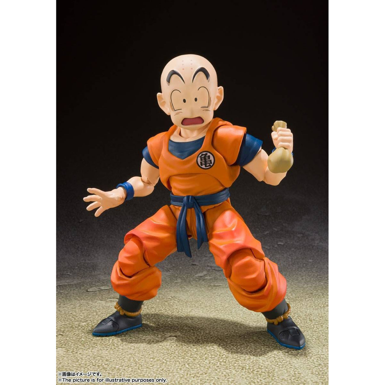 Imagen del producto Dragon Ball Z S.H. Figuarts Figura de acción Krillin-Earth's