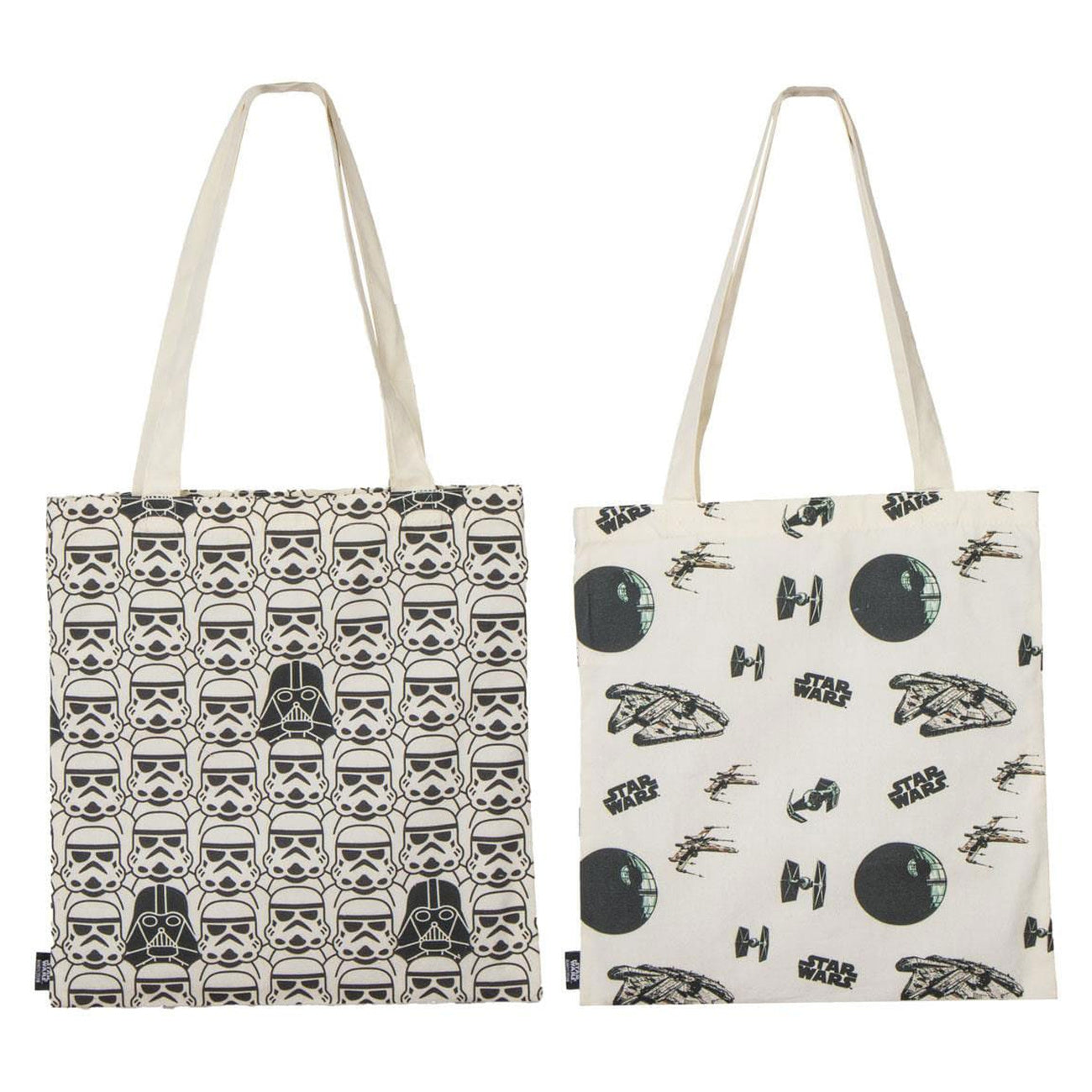 Imagen del producto Star Wars Bolsas de tela pack de 2 Naves espaciales & Stormtrooper