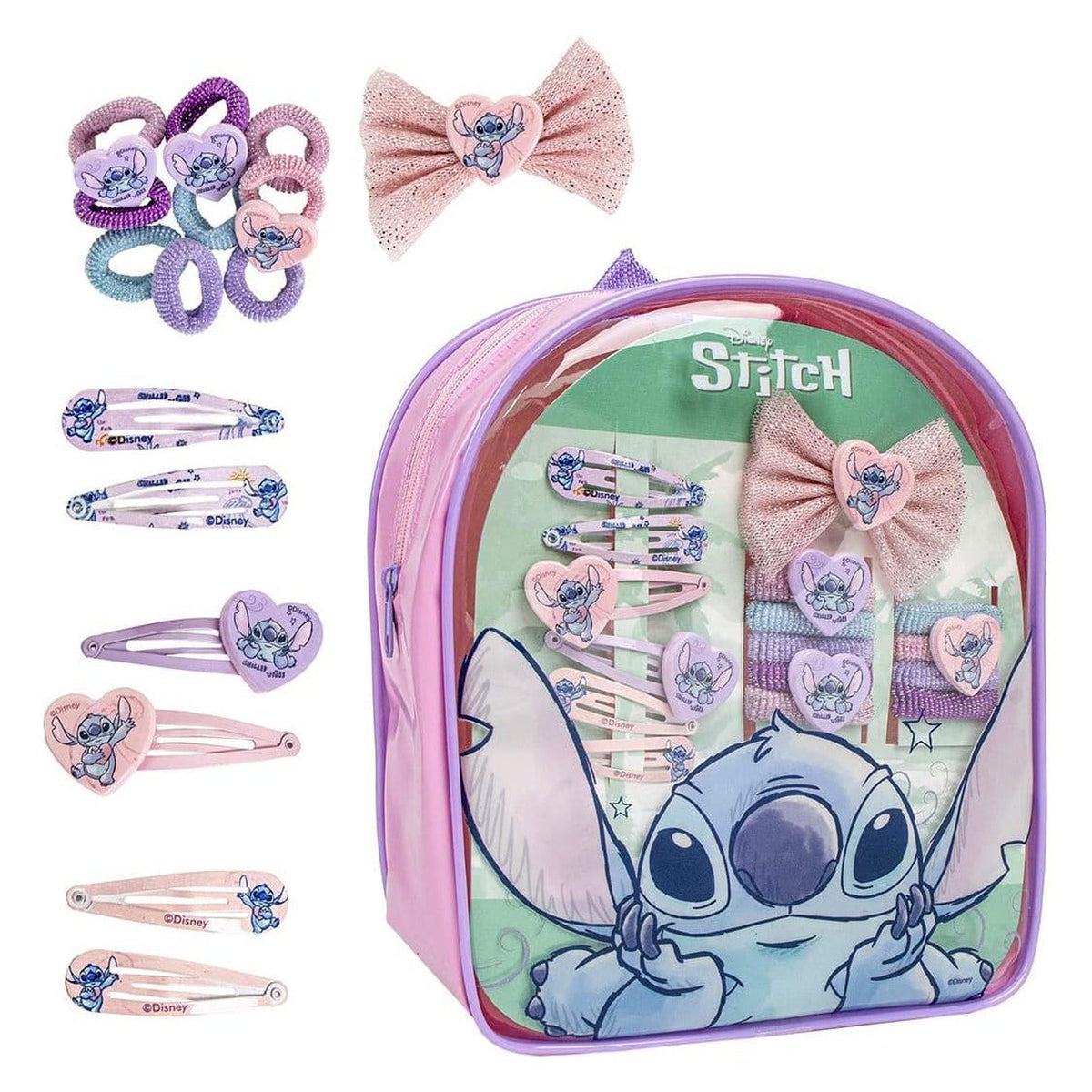 Imagen del producto Set de belleza de Lilo & Stitch con mochila