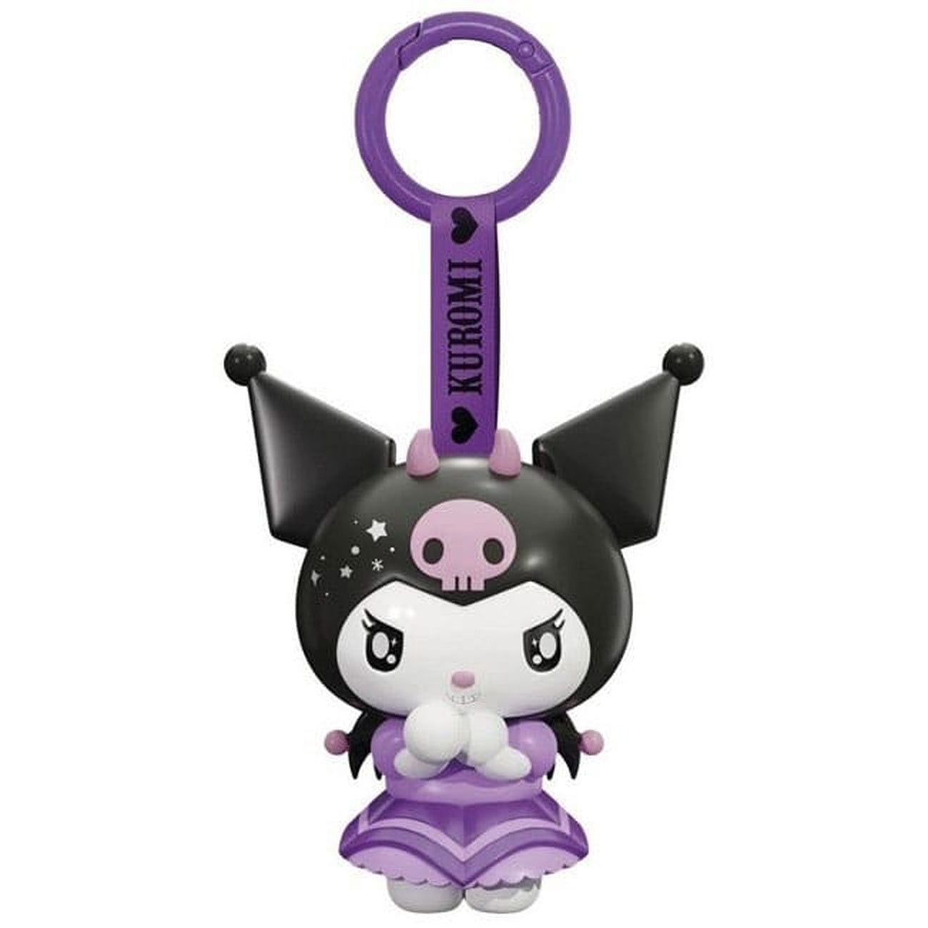 Imagen del producto Llavero Kuromi Ángel y Diablo Hello Kitty 8 cm