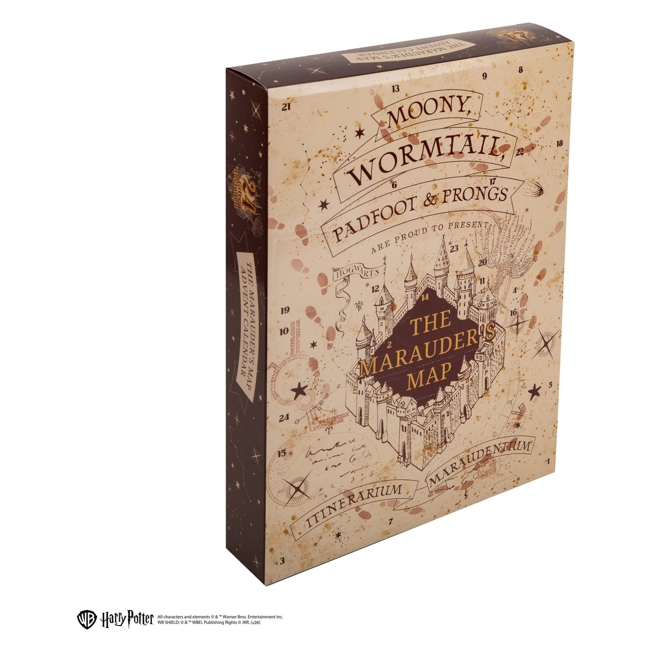 Imagen del producto Harry Potter Calendario de Adviento Mapa del Merodeador Nueva Edición 2026