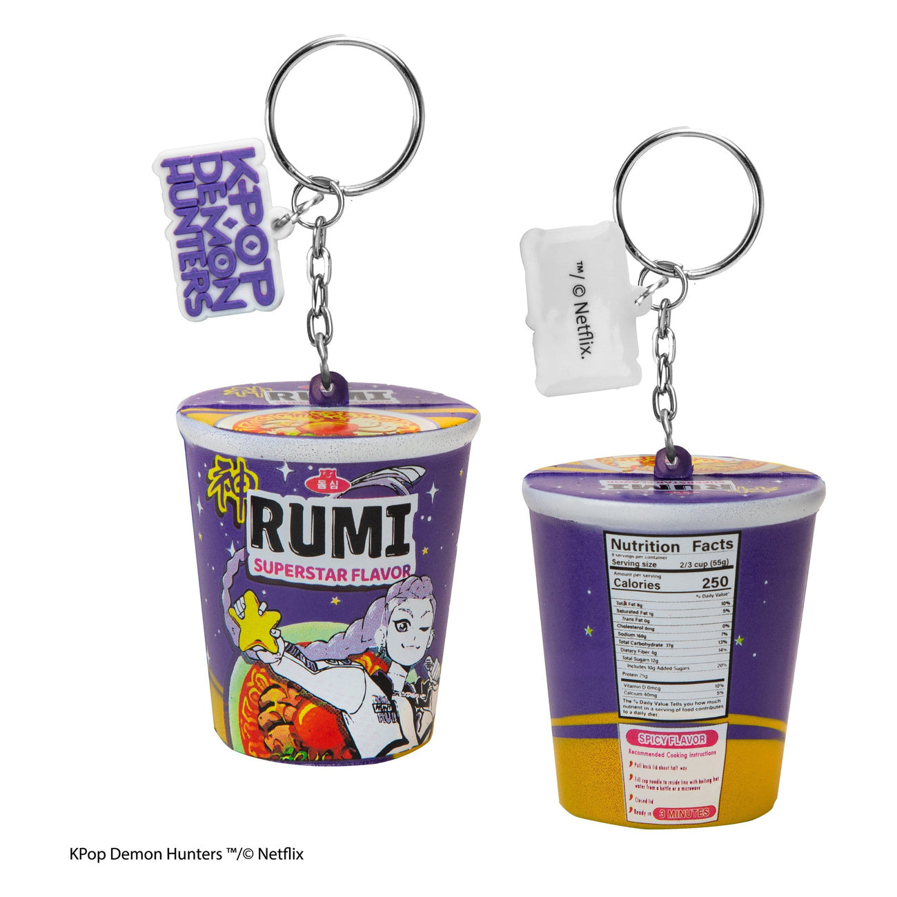 Imagen del producto Llavero Squishy KPop Demon Hunters Rumi Superstar