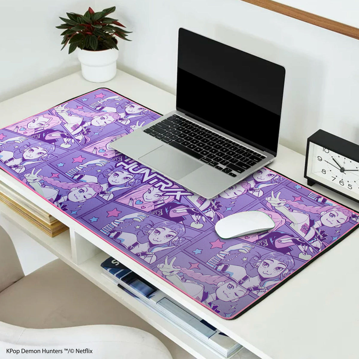 Imagen del producto Alfombrilla de escritorio KPop Demon Hunters HUNTR/X XL