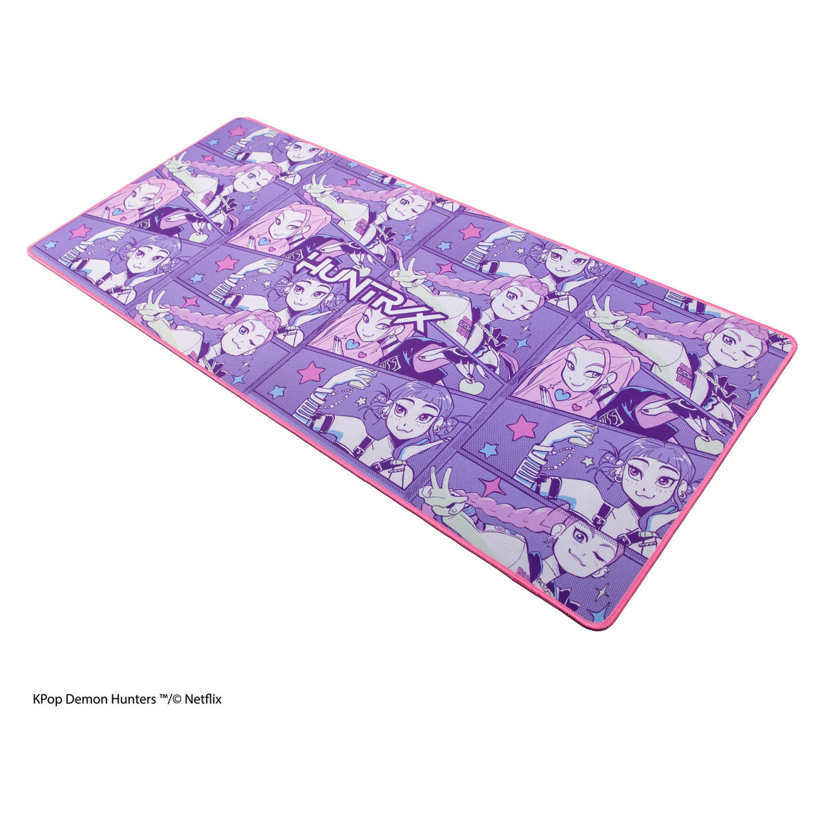 Imagen del producto Alfombrilla de escritorio KPop Demon Hunters HUNTR/X XL