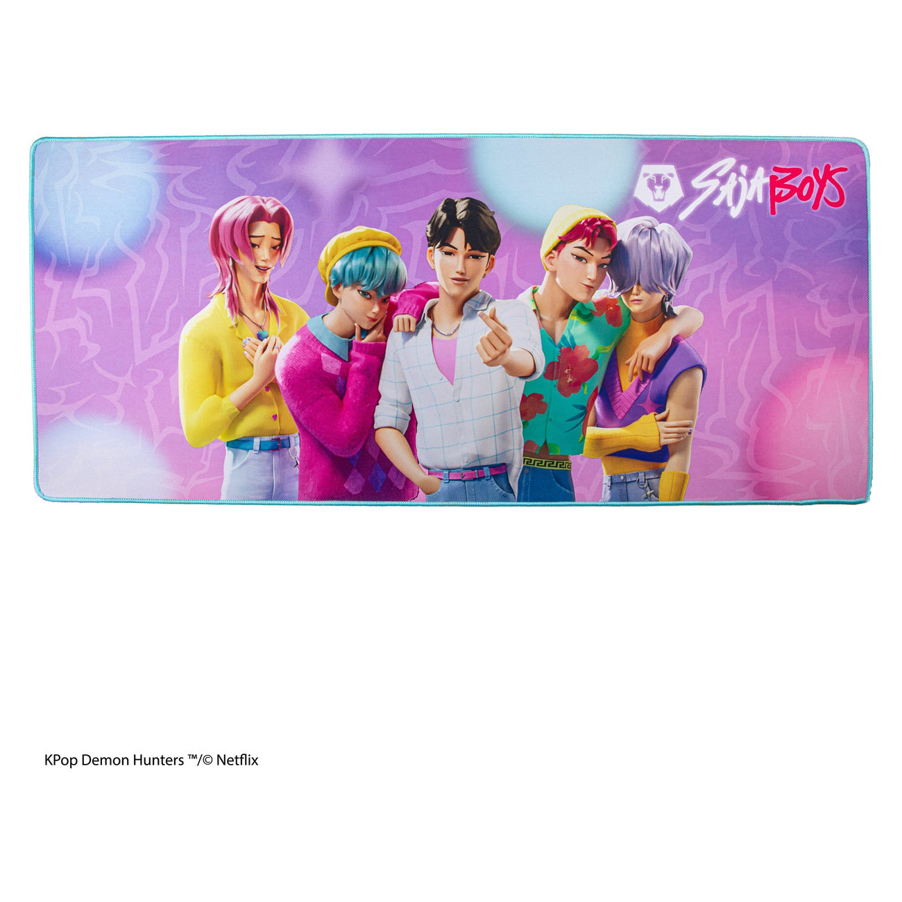 Imagen del producto KPop Demon Hunters Alfombrilla de escritorio Saja Boys XL
