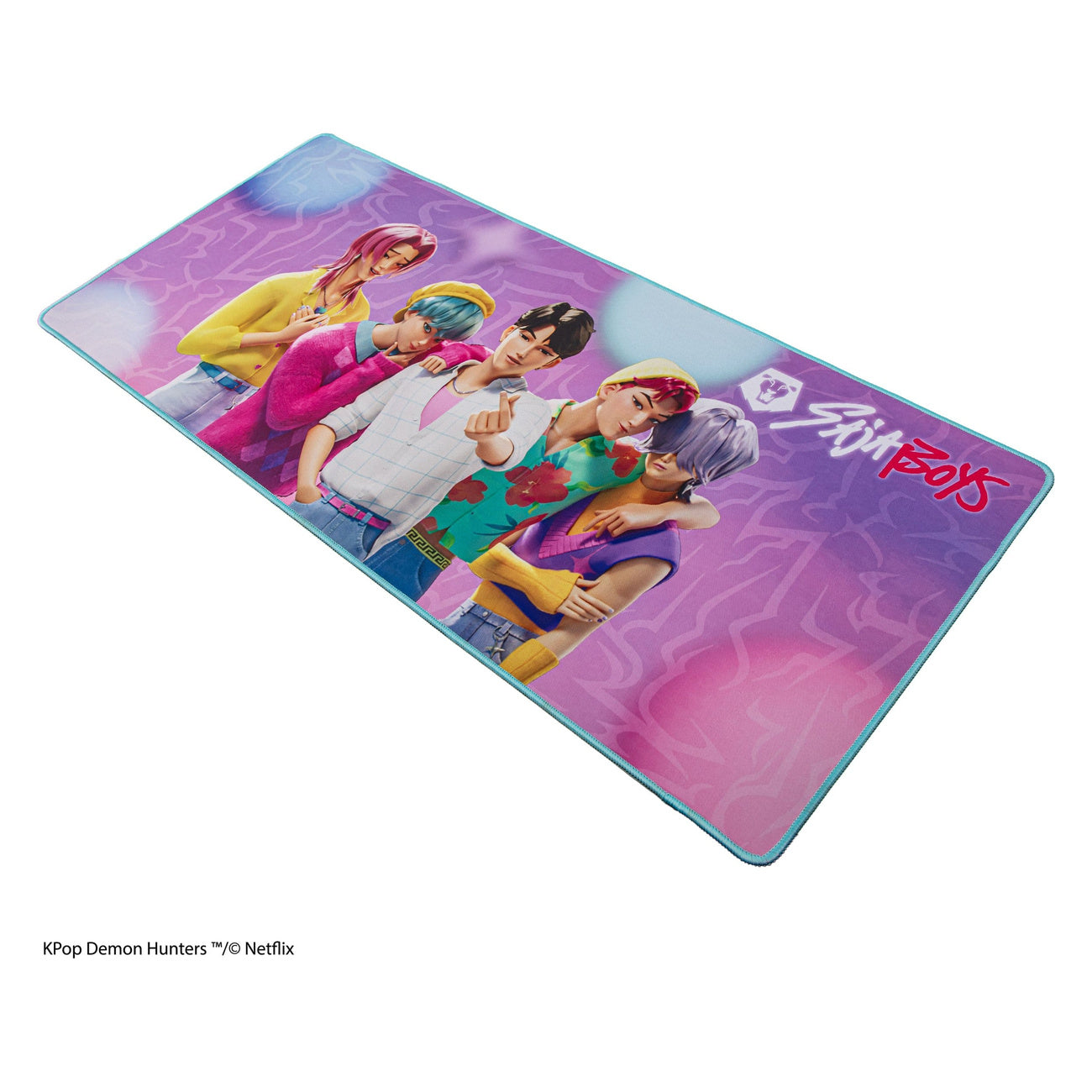 Imagen del producto KPop Demon Hunters Alfombrilla de escritorio Saja Boys XL