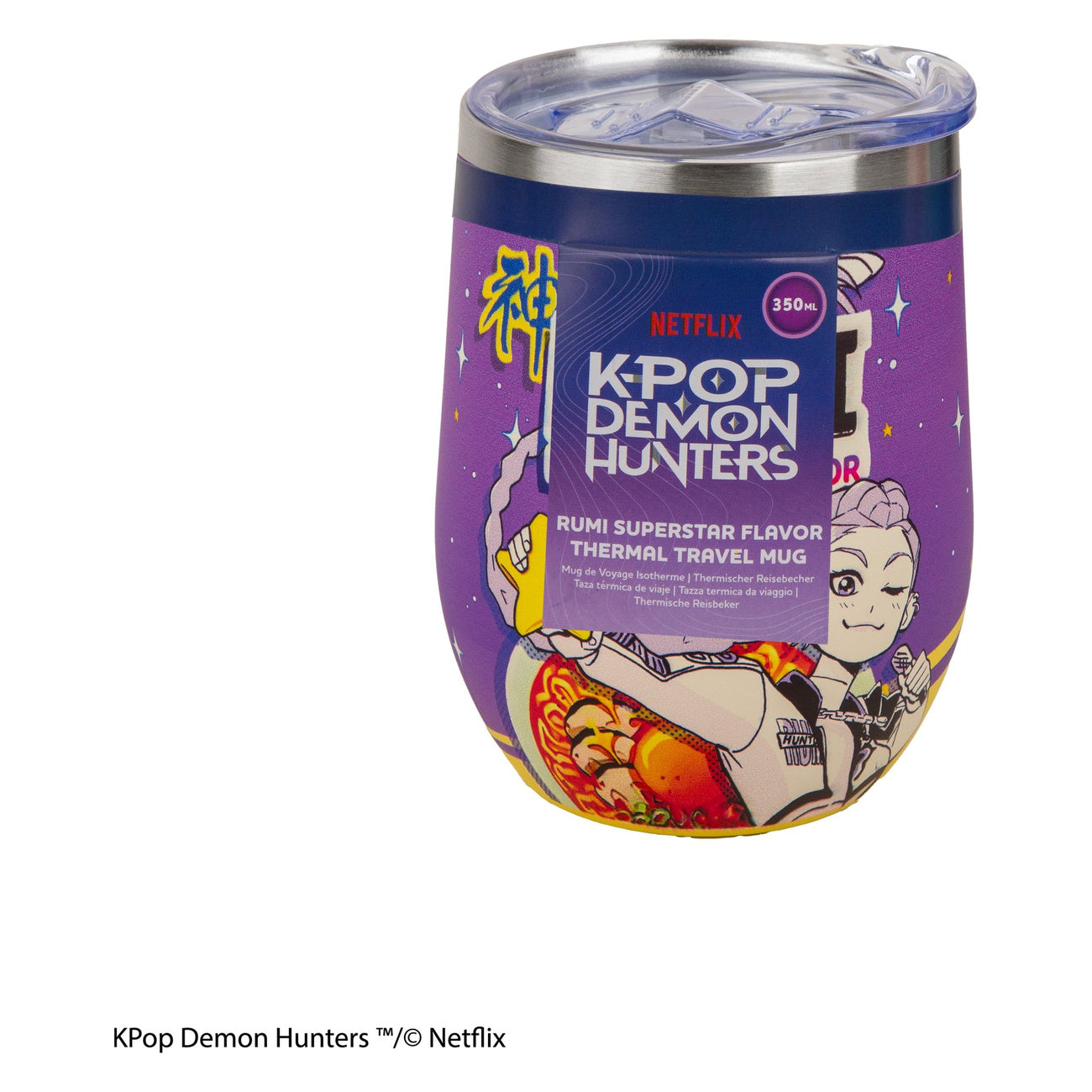 Imagen del producto Vaso de viaje KPop Demon Hunters Rumi Superstar Flavor