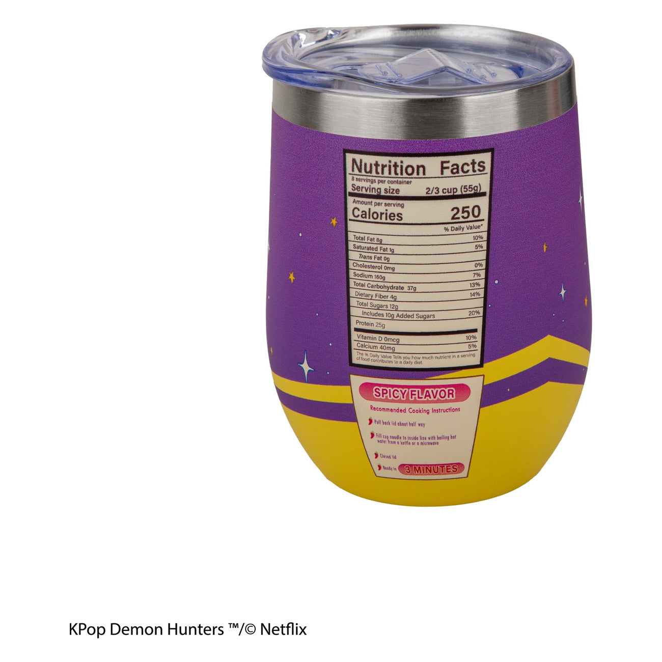 Imagen del producto Vaso de viaje KPop Demon Hunters Rumi Superstar Flavor