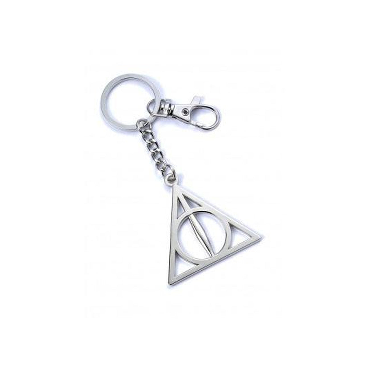 Imagen del producto Llavero Harry Potter Reliquias de la Muerte (bañado en plata)