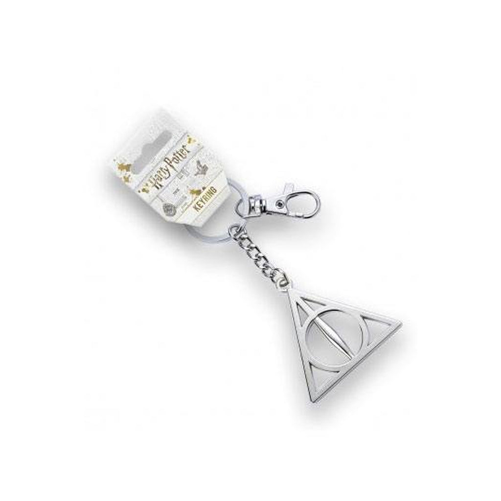 Imagen del producto Llavero Harry Potter Reliquias de la Muerte (bañado en plata)