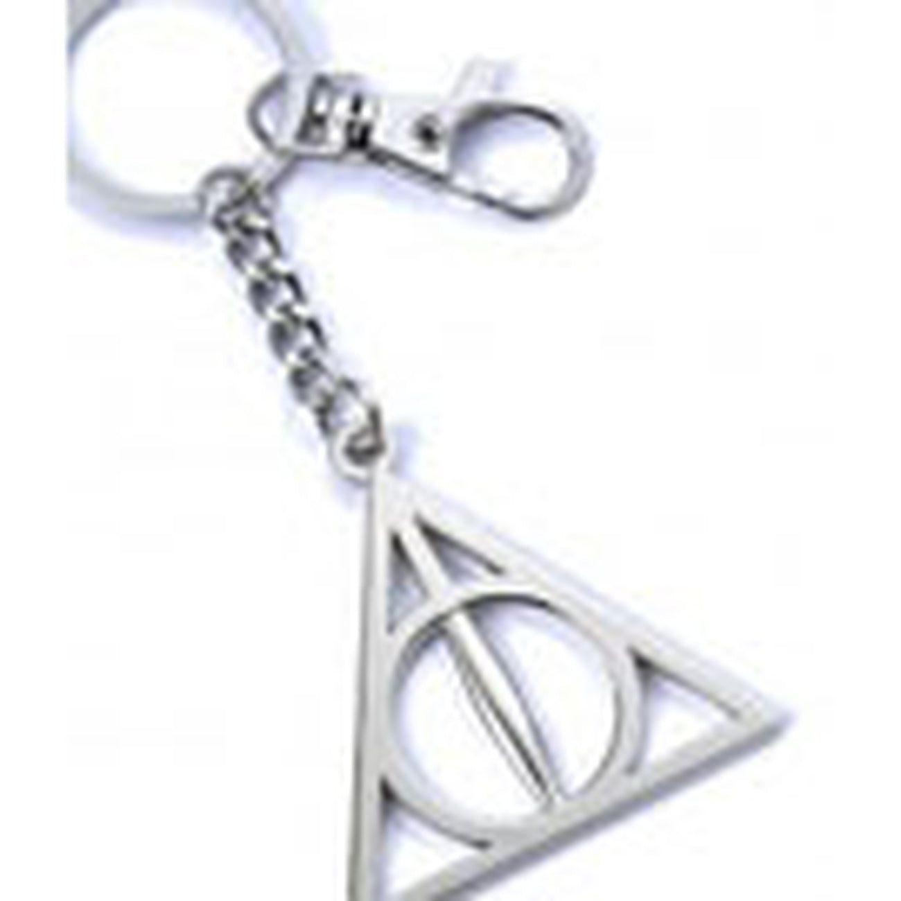 Imagen del producto Llavero Harry Potter Reliquias de la Muerte (bañado en plata)