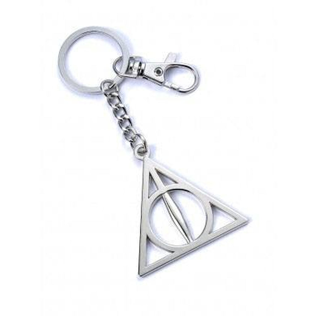 Imagen del producto Llavero Harry Potter Reliquias de la Muerte (bañado en plata)