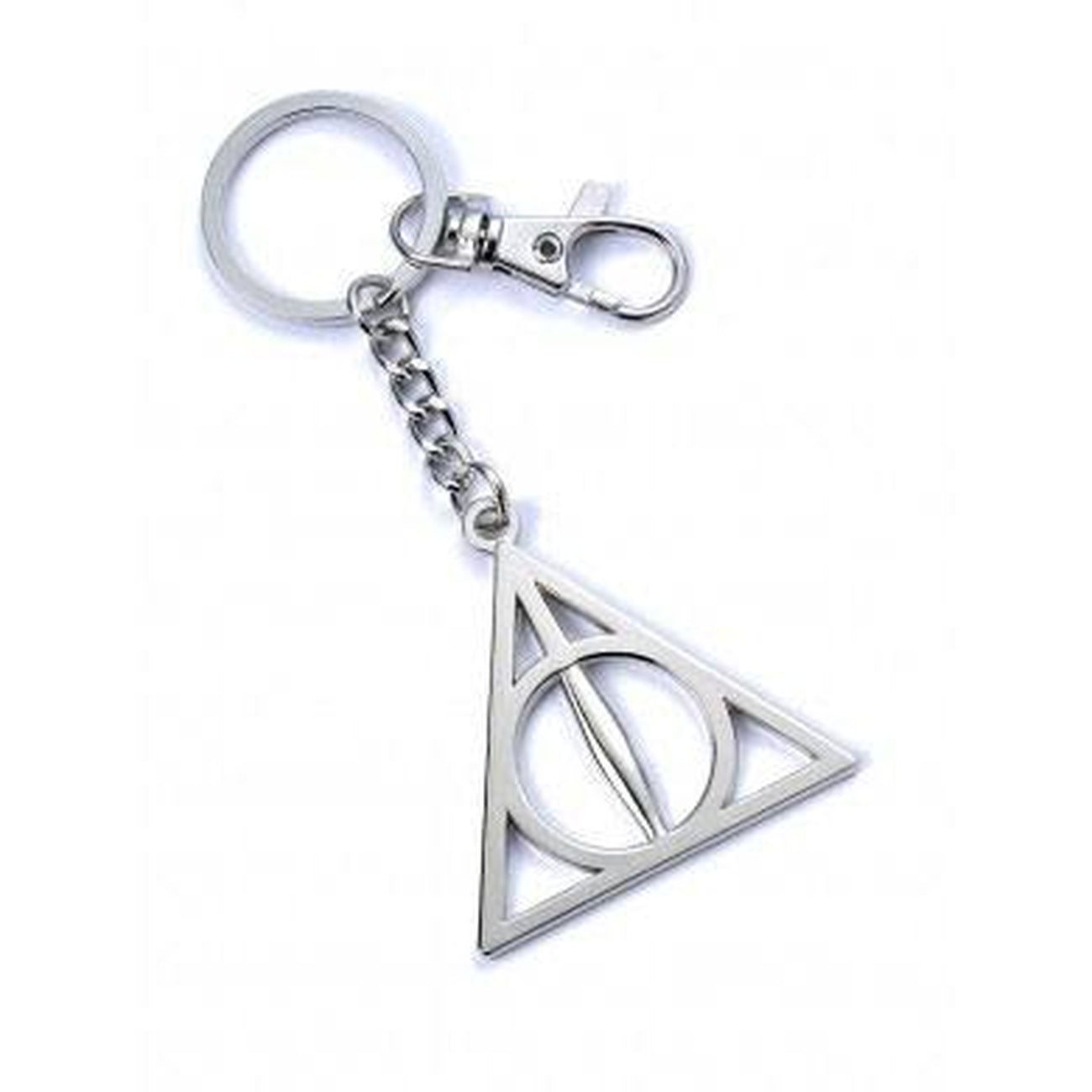 Imagen del producto Llavero Harry Potter Reliquias de la Muerte (bañado en plata)