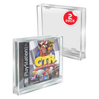 Imagen del producto Pack de 2 carcasas de acrílico para PlayStation 1