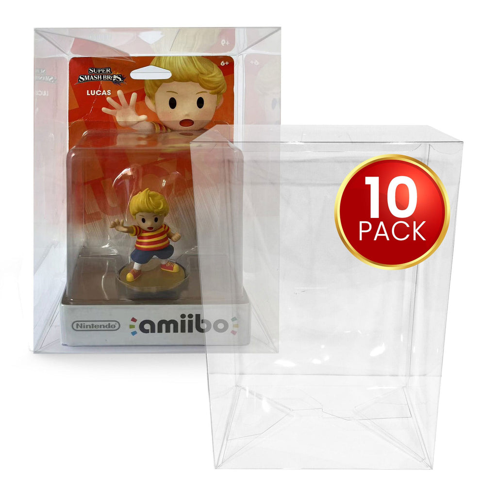 Imagen del producto Pack de 10 fundas de PET para figuras Amiibo