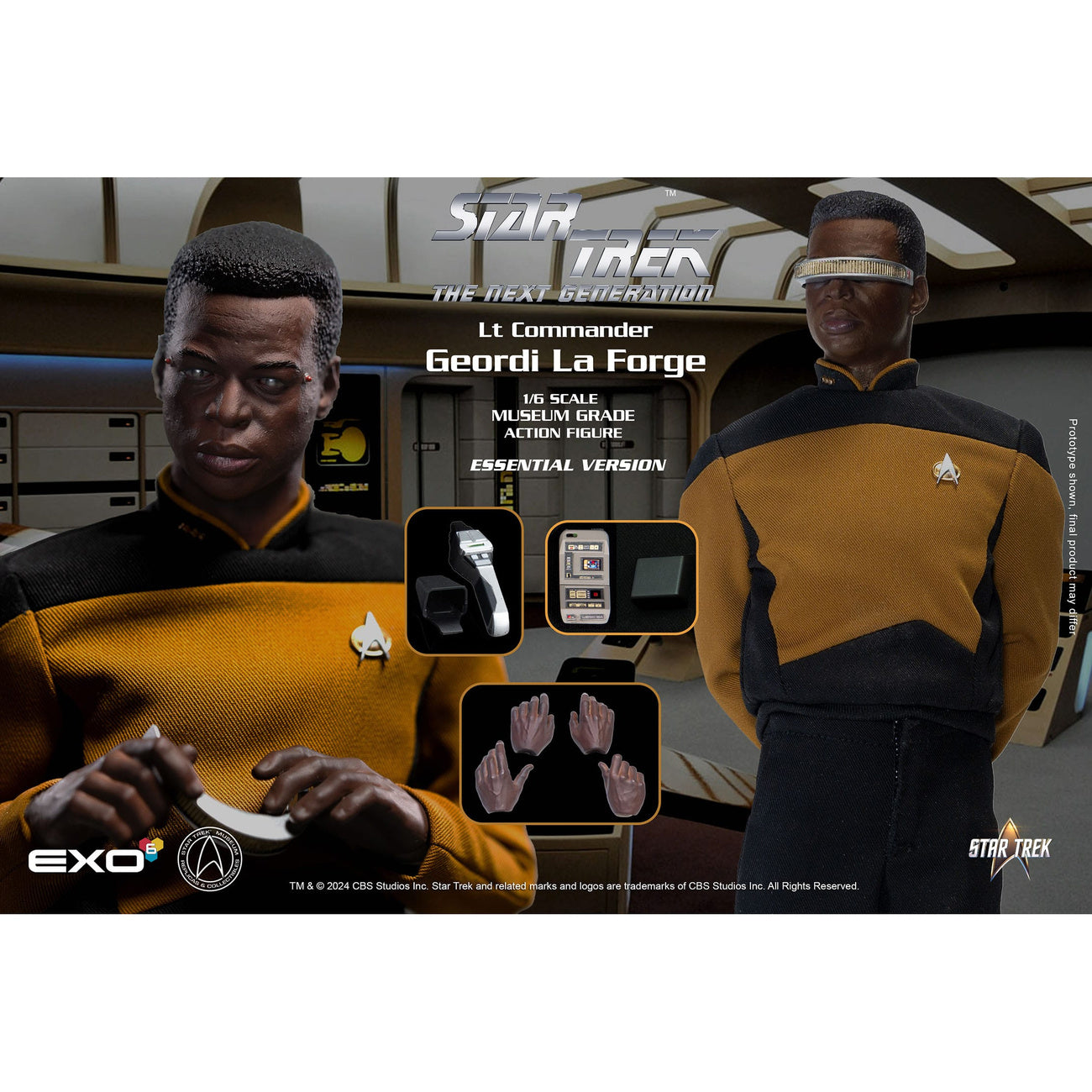 Product image Star Trek: The Next Generation 1/6 Scale Lt. Action Figure